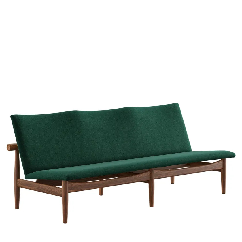 House of Finn Juhl Japan 3 pers. sofa, valnød af Finn Juhl> Sofaer
