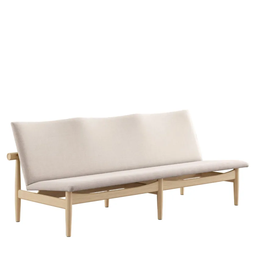 House of Finn Juhl Japan 3 pers. sofa, valnød af Finn Juhl> Sofaer