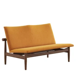 House of Finn Juhl Japan 2 pers. sofa, valnød af Finn Juhl><noscript><img width=