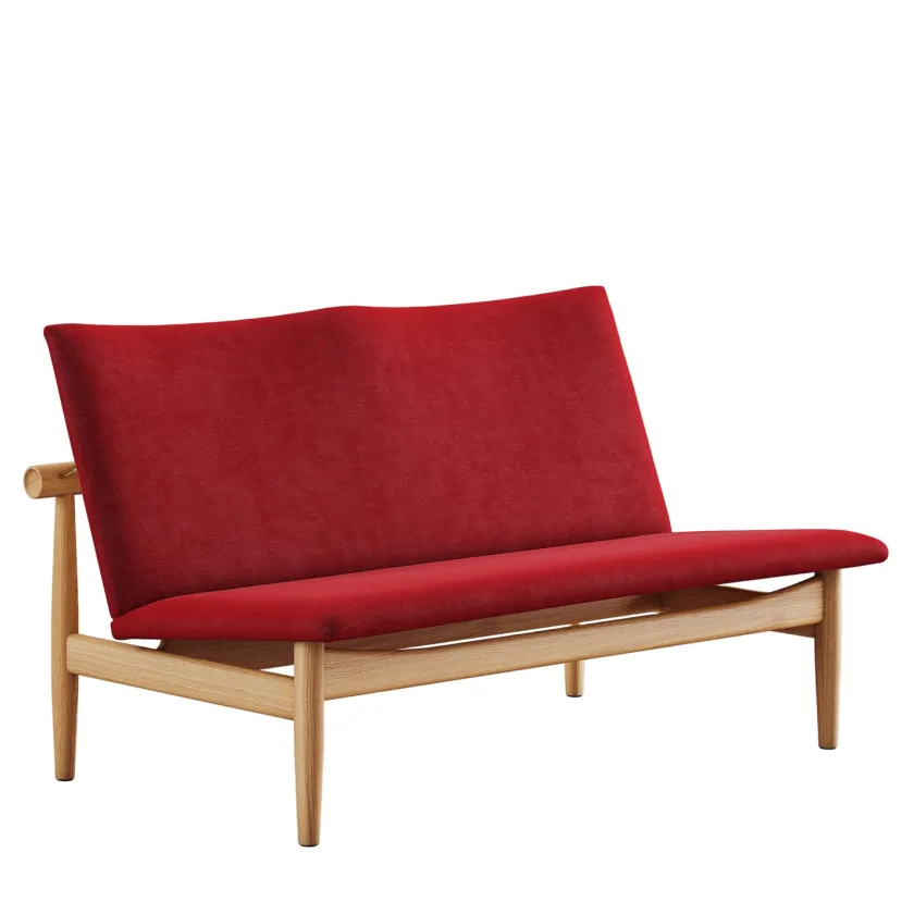 House of Finn Juhl Japan 2 pers. sofa, valnød af Finn Juhl> Sofaer
