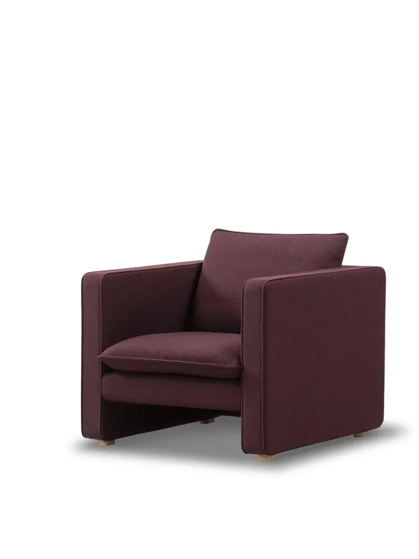Fredericia Furniture Jota Loungestol, vidar 693 fra> Loungestole|Lænestole