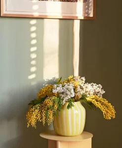 HAY Juice Vase Wide, yellow fra> Vaser