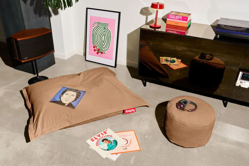 Fatboy Junior Canvas Recycled sækkestol fra>Børn Gaver|Gaver Til Børn