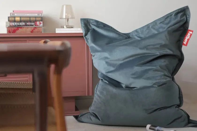 Fatboy Junior Stonewashed sækkestol fra> Udendørs Loungemøbler|Havestole
