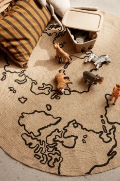 Ferm Living Jute Carpet fra> Gulvtæpper