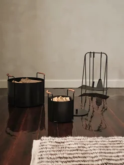 Ferm Living Kami Knotted Rug, coffee fra><noscript><img width=