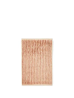Ferm Living Kami Knotted Rug, red brown fra><noscript><img width=
