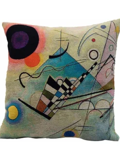 Poulin Design Kandinsky Composition VIII Pude fra> Puder Og Plaider|Puder