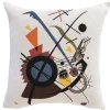 Poulin Design Kandinsky Violett pude fra> Puder Og Plaider|Puder