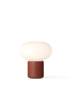New Works Karl-Johan portable bordlampe, Earth Red fra> Portable Lamper|Spots