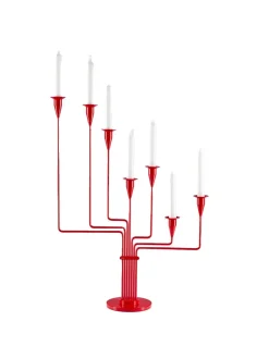 Piet Hein Karlsvognen Table Lysestage, mørk blå fra><noscript><img width=