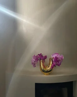 Hein Studio Kazumi StudioVase, gold fra Hein><noscript><img width=