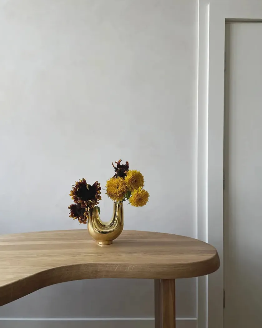 Hein Studio Kazumi StudioVase, gold fra Hein> Vaser