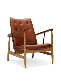 House of Finn Juhl Kettelhut Chair, Elegance leather af Finn Juhl> Lænestole