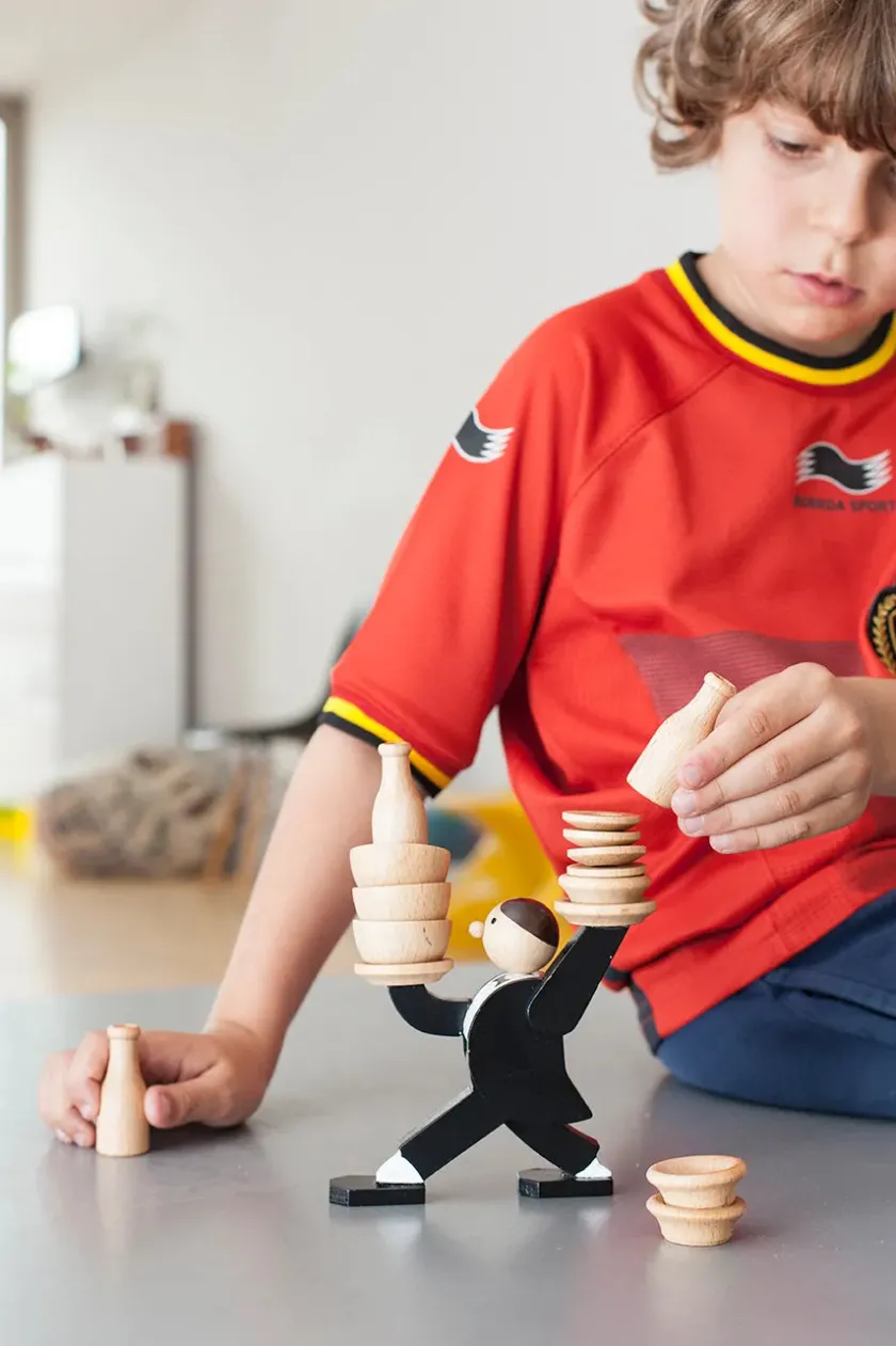 Kikkerland Don't Tip The Waiter, stacking game>Børn Legetøj|Spil