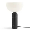 New Works Kizu Bordlampe Large, Black Marble fra> Spots