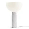 New Works Kizu Bordlampe Large, White Marble fra> Spots