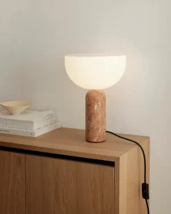 New Works Kizu Bordlampe Small, Breccia Pernice fra> Spots