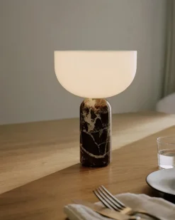 New Works Kizu Portable, Rosso Levanto Marble fra> Portable Lamper|Spots