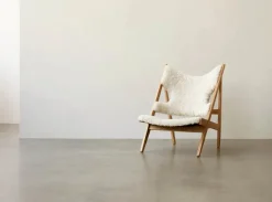 Audo Copenhagen Knitting Lounge Chair, Sheepskin fra><noscript><img width=