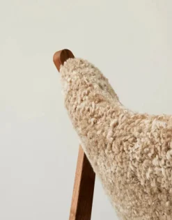 Audo Copenhagen Knitting Lounge Chair, Sheepskin fra><noscript><img width=