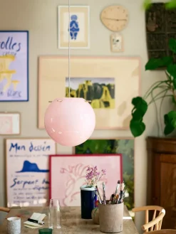 Frandsen Koi Pendel, rose/brass Ø25 fra><noscript><img width=