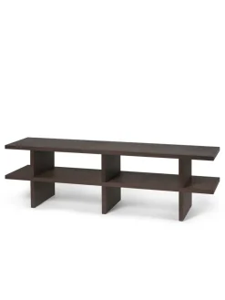 Ferm Living Kona Bench, dark stained oak fra><noscript><img width=