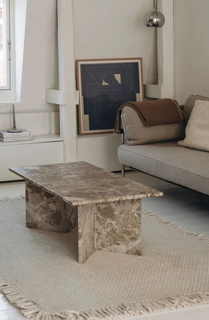 Wabi Sabi Nordic Konkylie Sofabord, marrone fra> Sofaborde