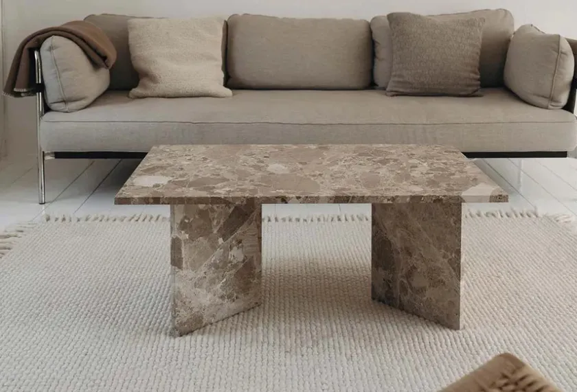 Wabi Sabi Nordic Konkylie Sofabord, marrone fra> Sofaborde
