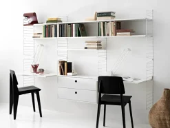 String Furniture Kontor, bundle B fra String> Reolsystemer