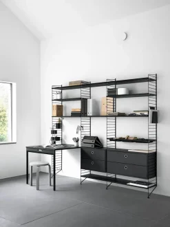 String Furniture Kontor, bundle E fra String> Reolsystemer