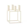 Audo Copenhagen Kubus 4 Lysestage, ivory fra> Adventsstager|Lysestager
