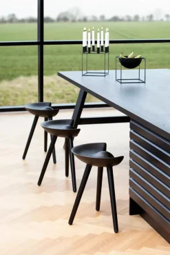 Audo Copenhagen Kubus 8 Lysestage, sort fra> Lysestager