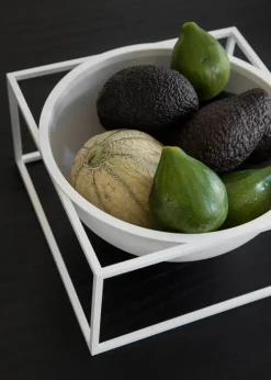 Audo Copenhagen Kubus Bowl Centerpiece Large, hvid fra><noscript><img width=