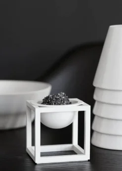 Audo Copenhagen Kubus Bowl Mini sort fra><noscript><img width=