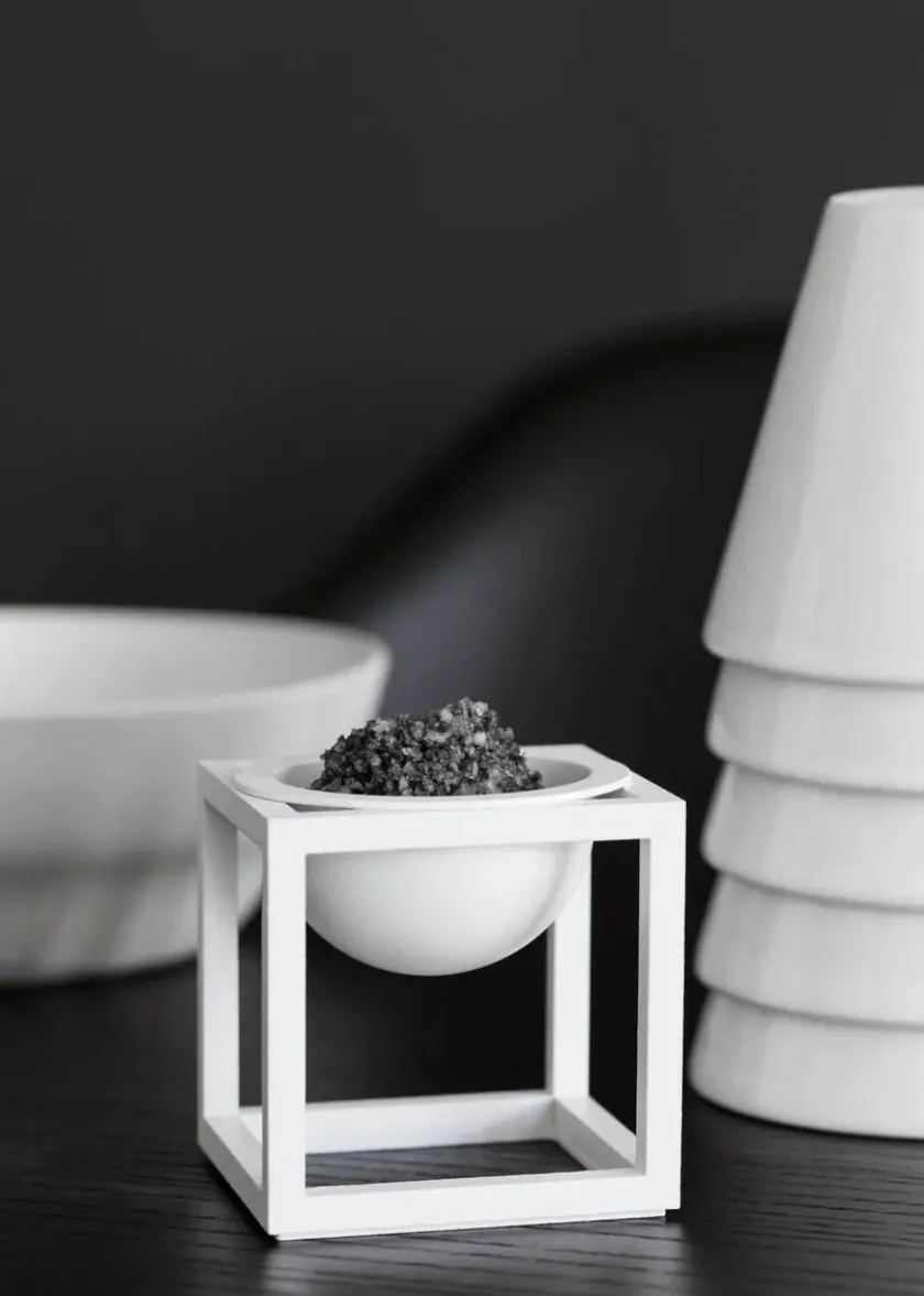 Audo Copenhagen Kubus Bowl Mini sort fra> Service