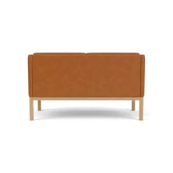 FDB Møbler L45 MK154 2 pers. sofa, beige tekstil af Mogens Koch><noscript><img width=