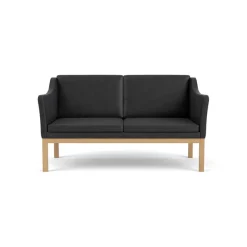 FDB Møbler L45 MK154 2 pers. sofa, beige tekstil af Mogens Koch><noscript><img width=