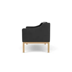 FDB Møbler L45 MK154 2 pers. sofa, beige tekstil af Mogens Koch><noscript><img width=