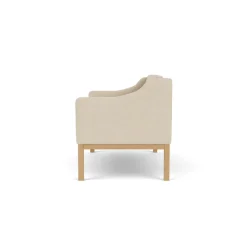 FDB Møbler L45 MK154 2 pers. sofa, beige tekstil af Mogens Koch><noscript><img width=
