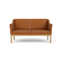 FDB Møbler L45 MK154 2 pers. sofa, beige tekstil af Mogens Koch><noscript><img width=