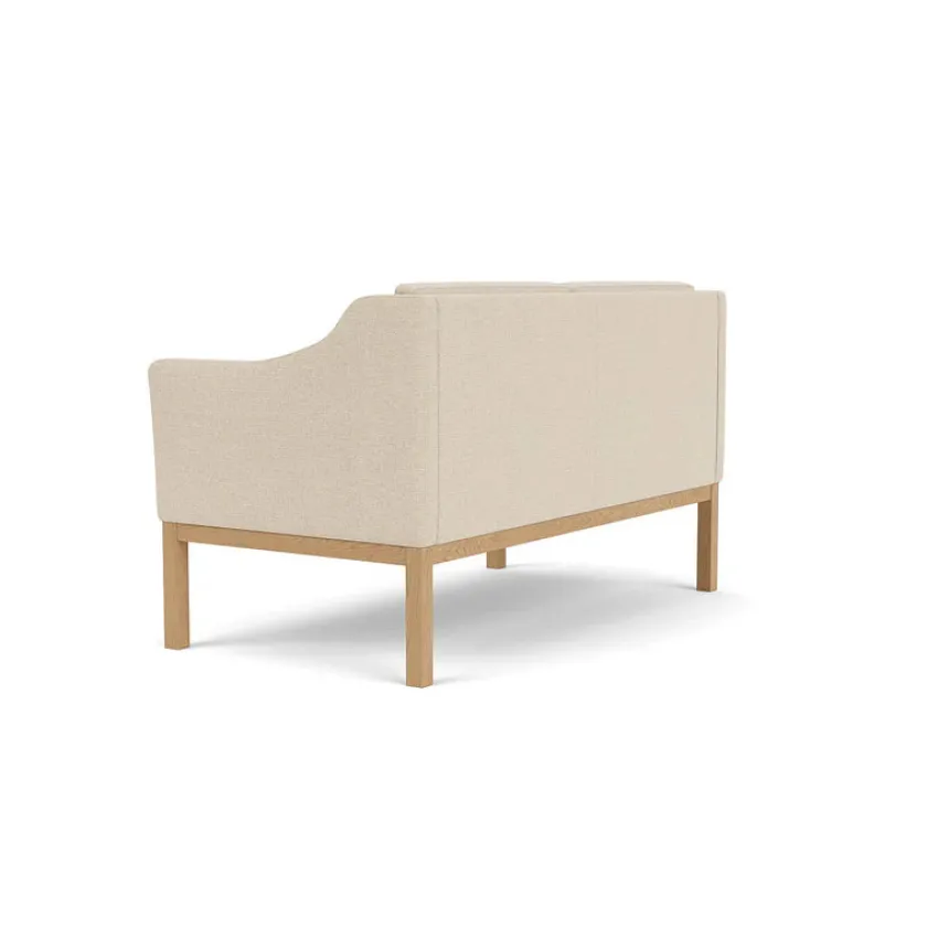 FDB Møbler L45 MK154 2 pers. sofa, cognac læder af Mogens Koch> Sofaer