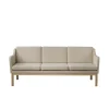 FDB Møbler L43 MK46 Sofa, beige tekstil af Mogens Koch> Sofaer