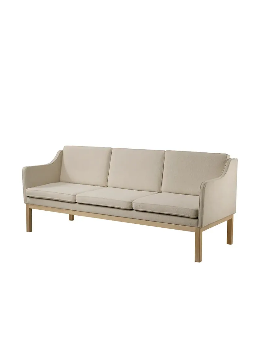 FDB Møbler L43 MK46 Sofa, beige tekstil af Mogens Koch> Sofaer