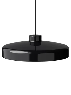 Nine Lacquer pendant large, black fra> Pendler|Spots