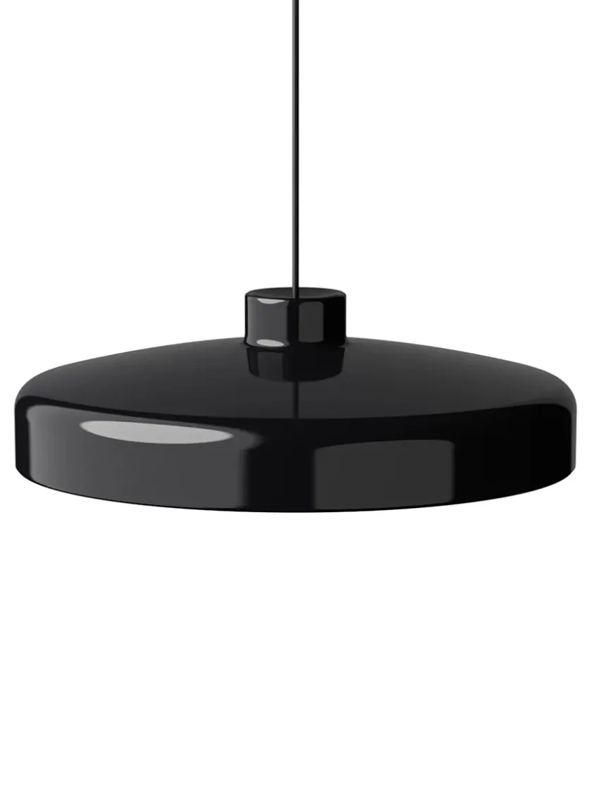 Nine Lacquer pendant large, grey fra> Pendler|Spots
