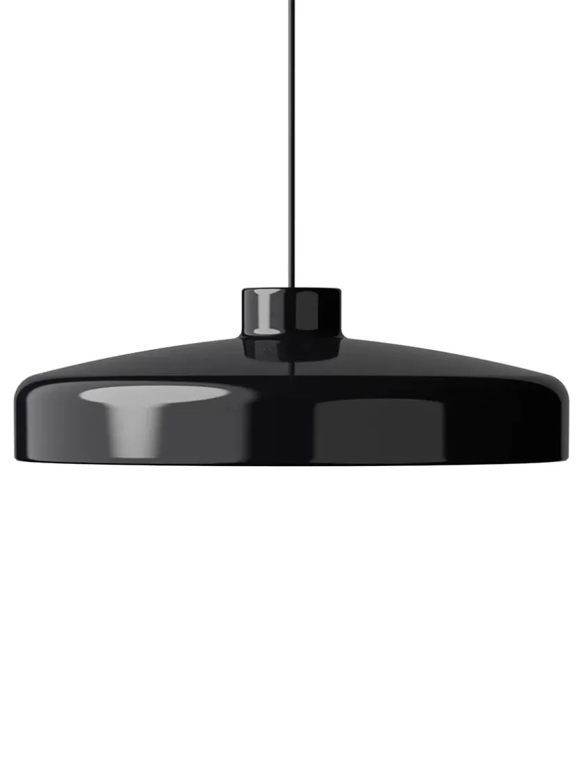Nine Lacquer pendant large, grey fra> Pendler|Spots