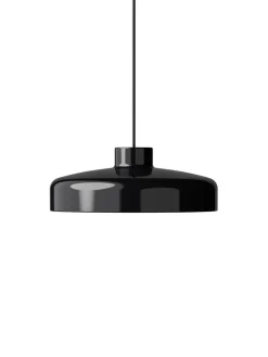 Nine Lacquer pendant medium, black fra> Pendler|Spots