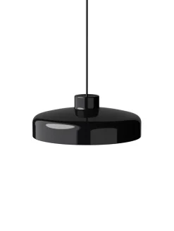 Nine Lacquer pendant medium, black fra> Pendler|Spots