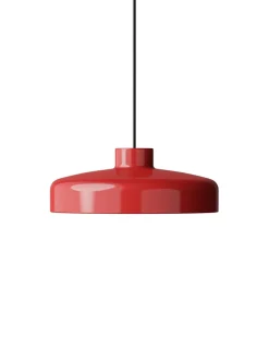 Nine Lacquer pendant medium, red fra> Pendler|Spots